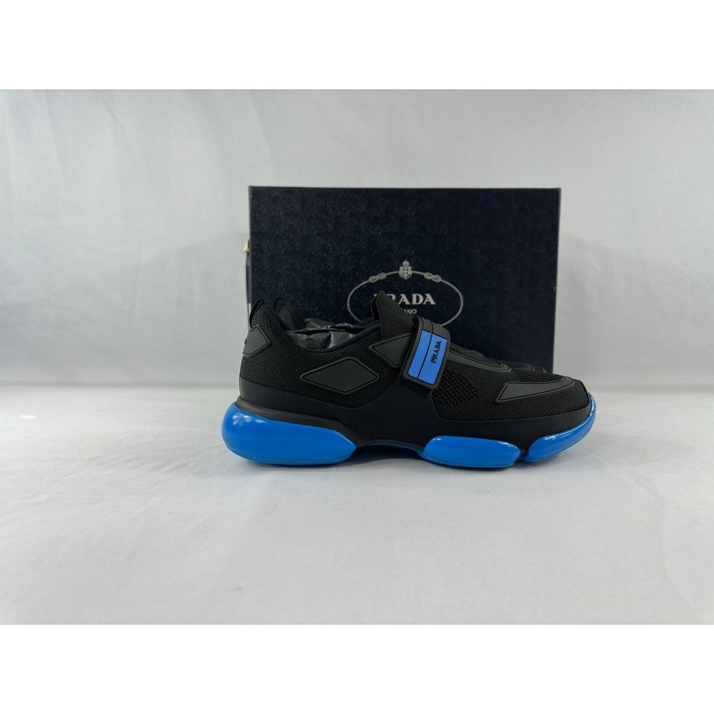 Prada Cloudbust 'Black Blue' Sneakers Men's Size 7.5 US 8.5